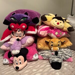 Disney, Various Plush Toy PillowPet Collection - $10 each